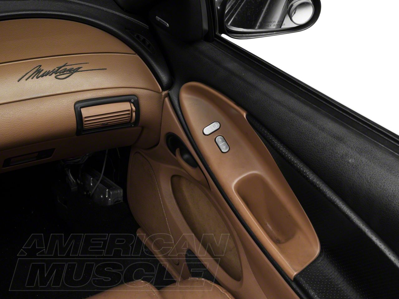 【ヴィンテージ】MOMENTS DE MODE SpeedForm Mustang Modern Billet Window Switch Kit; Polished