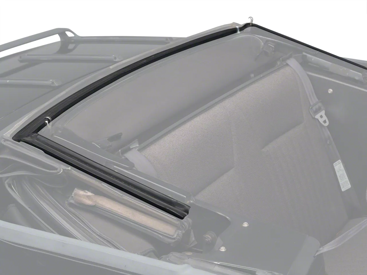 How to Install Convertible Top Header Weatherstrip on your 19851993