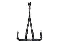 Corbeau 2-Inch 3-Point Retractable Harness Belt; Black (Universal; Some Adaptation May Be Required)