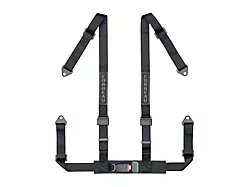 Corbeau 2-Inch 4-Point Bolt-In Harness Belt; Black (Universal; Some Adaptation May Be Required)