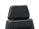 Corbeau GTS II Reclining Seats with Double Locking Seat Brackets; Black Leather/Suede (79-93 Mustang)