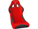 Corbeau Forza Racing Seat; Red Cloth (10-24 Camaro)