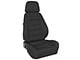 Corbeau Sport Reclining Seats with Double Locking Seat Brackets; Black Neoprene (10-15 Camaro)