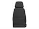 Corbeau Sport Reclining Seats with Double Locking Seat Brackets; Black Vinyl (10-15 Camaro)