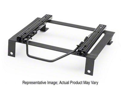Corbeau Double Locking Seat Bracket for Corbeau Seats Only; Driver Side (12-23 Challenger)