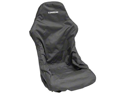 Corbeau Fixed Seat Saver; Black (Universal; Some Adaptation May Be Required)