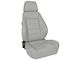 Corbeau Sport Reclining Seats with Double Locking Seat Brackets; Gray Vinyl (08-11 Challenger)