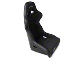 Corbeau FX1 Racing Seat; Black Cloth/Vinyl (79-26 Mustang)