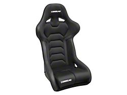 Corbeau FX1 Pro Racing Seat; Black Suede (79-25 Mustang)