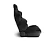 Corbeau LG1 Racing Seats; Black Suede; Pair (Universal; Some Adaptation May Be Required)