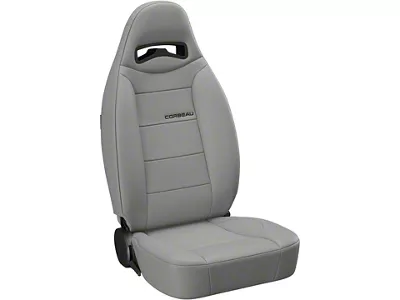 Corbeau Moab Reclining Seats; Gray Vinyl; Pair (Universal; Some Adaptation May Be Required)