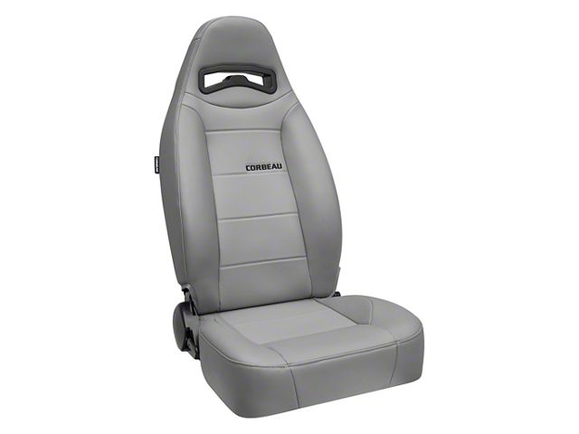 Corbeau Moab Reclining Seats; Gray Vinyl; Pair (Universal; Some Adaptation May Be Required)