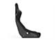 Corbeau DFX Performance Seats with Double Locking Seat Brackets; Black Vinyl/Cloth/White Piping (05-09 Mustang)