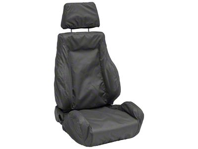 Corbeau GTS II Seat Saver; Black (Universal; Some Adaptation May Be Required)