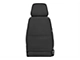 Corbeau Sport Reclining Seats with Double Locking Seat Brackets; Black Vinyl (05-09 Mustang)