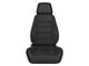 Corbeau Sport Reclining Seats with Inflatable Lumbar; Black Cloth; Pair (Universal; Some Adaptation May Be Required)