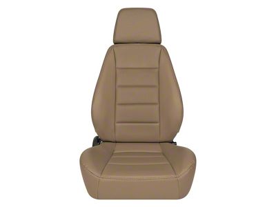 Corbeau Sport Reclining Seats with Inflatable Lumbar; Spice Vinyl; Pair (Universal; Some Adaptation May Be Required)