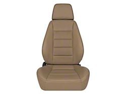 Corbeau Sport Reclining Seats with Seat Heater and Inflatable Lumbar; Spice Vinyl; Pair (Universal; Some Adaptation May Be Required)
