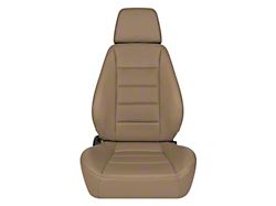 Corbeau Sport Reclining Seats with Seat Heater; Spice Vinyl; Pair (Universal; Some Adaptation May Be Required)
