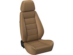Corbeau Sport Reclining Seats with Double Locking Seat Brackets; Spice Vinyl (94-98 Mustang)