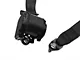 Corbeau 3-Point Retractable 2-Inch Seat Belt; Black (Universal; Some Adaptation May Be Required)