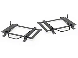 Corbeau Double Locking Seat Brackets; Driver and Passenger Side (79-98 Mustang)
