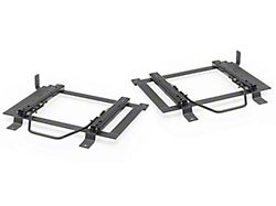 Corbeau Double Locking Seat Brackets for Corbeau Seats Only; Driver and Passenger Side (99-04 Mustang)