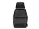 Corbeau Sport Reclining Seats; Black Vinyl/Cloth; Pair (Universal; Some Adaptation May Be Required)