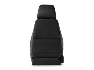 Corbeau Sport Reclining Seats; Black Vinyl; Pair (Universal; Some Adaptation May Be Required)