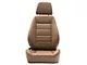 Corbeau Sport Reclining Seats; Tan Vinyl; Pair (Universal; Some Adaptation May Be Required)