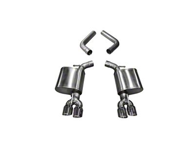 Corsa Performance Sport Axle-Back Exhaust with Twin Polished Round Tips (17-23 5.7L HEMI Challenger)