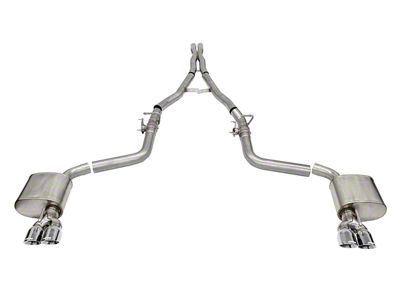 Corsa Performance Xtreme Valved Cat-Back Exhaust with Polished Tips (15-23 6.2L HEMI Challenger)