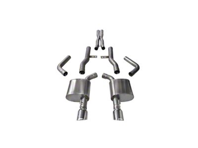 Corsa Performance Xtreme Cat-Back Exhaust with Polished Tips (15-23 6.2L HEMI Charger w/ MDS Valves)