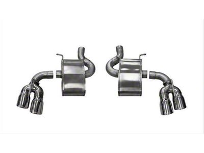 Corsa Performance Sport Axle-Back Exhaust with Quad Polished Tips (16-24 6.2L Camaro)