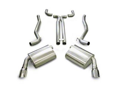 Corsa Performance Sport Cat-Back Exhaust with Polished Tips (10-15 Camaro SS w/ Manual Transmission & w/o Ground Effect Package)