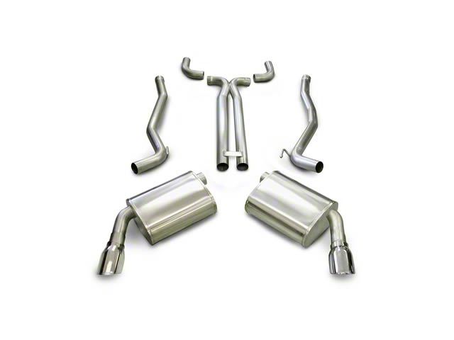 Corsa Performance Sport Cat-Back Exhaust with Polished Tips (10-15 Camaro SS w/ Manual Transmission & w/o Ground Effect Package)