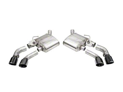 Corsa Performance Variable Axle-Back Exhaust with Quad Black Tips (16-24 6.2L Camaro)