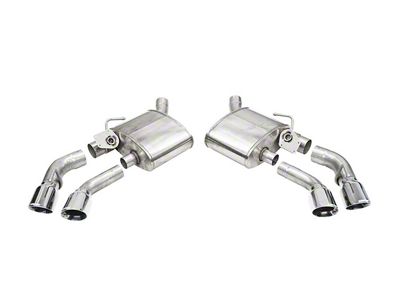 Corsa Performance Variable Axle-Back Exhaust with Quad Polished Tips (16-24 6.2L Camaro)