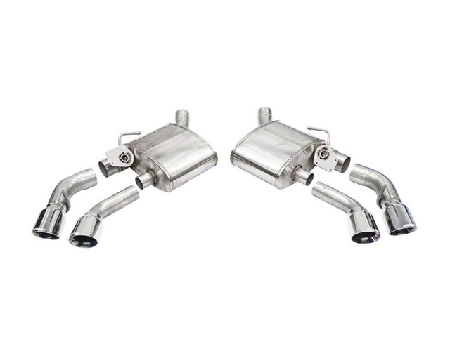 Corsa Performance Variable Axle-Back Exhaust with Quad Polished Tips (16-24 6.2L Camaro)