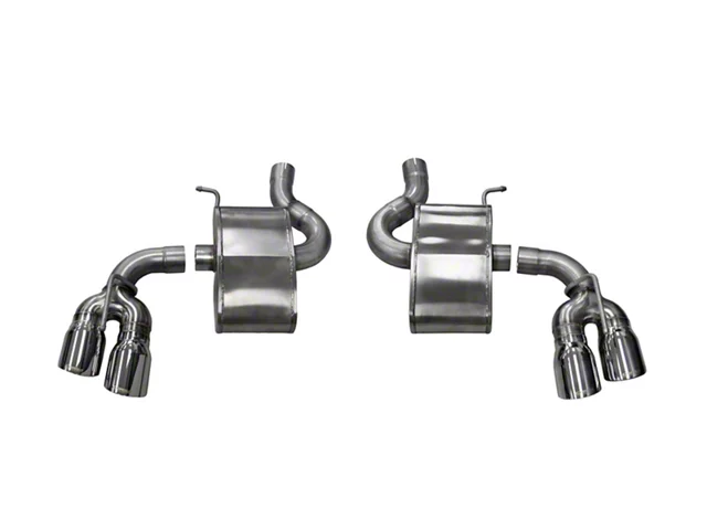 Corsa Performance Xtreme Axle-Back Exhaust with Quad Polished Tips (16-24 6.2L Camaro)