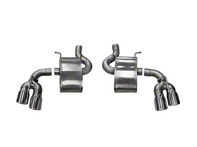 Corsa Performance Xtreme Axle-Back Exhaust with Quad Polished Tips (16-24 6.2L Camaro)
