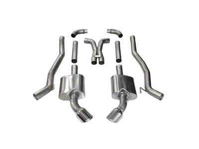 Corsa Performance Xtreme Cat-Back Exhaust with Polished Tips (10-15 Camaro SS w/ Manual Transmission & w/o Ground Effect Package)