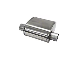 Corsa Performance 16x11-Inch Offset/Offset Same Side Pro Series Muffler; 2.50-Inch Inlet/2.50-Inch Outlet (Universal; Some Adaptation May Be Required)