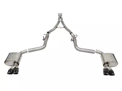 Corsa Performance Xtreme Valved Cat-Back Exhaust with Black Tips (15-23 6.4L HEMI Challenger)
