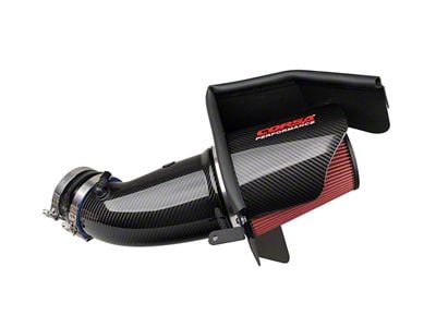 Corsa Performance Cold Air Intake with DryTech Dry Filter; Carbon Fiber (17-23 6.2L HEMI Charger)