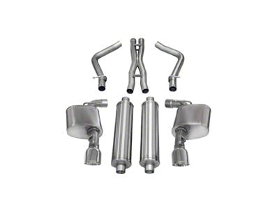 Corsa Performance Sport Cat-Back Exhaust with Polished Tips (12-14 6.4L HEMI Charger)