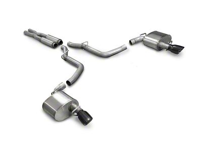 Corsa Performance Xtreme Cat-Back Exhaust with Black Tips (06-10 6.1L HEMI Charger)