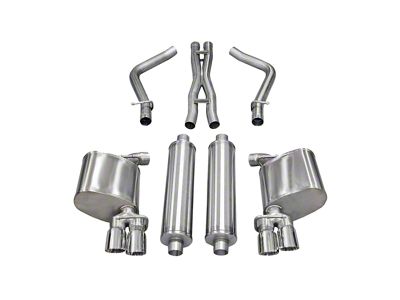 Corsa Performance Xtreme Cat-Back Exhaust with Polished Tips (11-14 5.7L HEMI Charger)