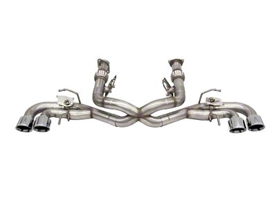 Corsa Performance Xtreme Cat-Back Exhaust with Polished Tips (20-25 6.2L Corvette C8 w/o NPP Dual Mode Exhaust)