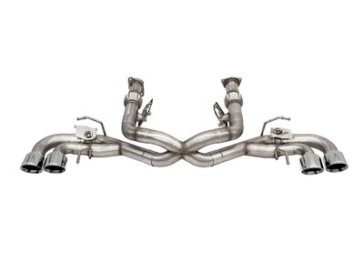 Corsa Performance Xtreme Cat-Back Exhaust with Polished Tips (20-24 6.2L Corvette C8 w/o NPP Dual Mode Exhaust)